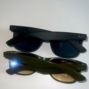 Lot of 2 ray-ban sunglasses